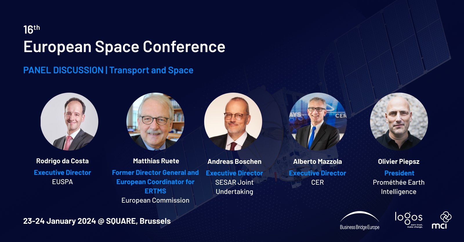 16th European Space Conference | Transport & Space